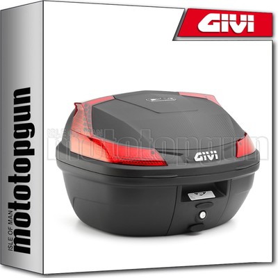 MOTORCYCLE PANNIERS MONOLOCK BLADE BLACK 37 LT GIVI SYM MAXSYM TL 500 2021 21