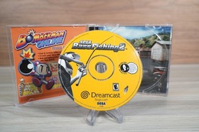 Sega Bass Fishing 2 DREAMCAST Complete CIB - SUPER SUPER MINTY!