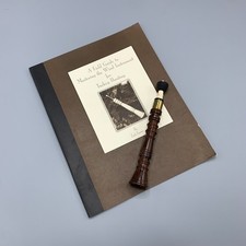 RARE Zach Farmer Handmade Trumpet Turkey Call - Field Guide Included