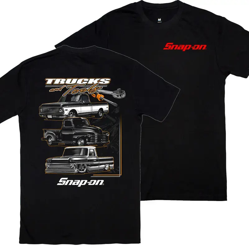 Snap On Trucks and Tools T-shirt, Trucks Lover Shirt Top Menswear, Made in USA
