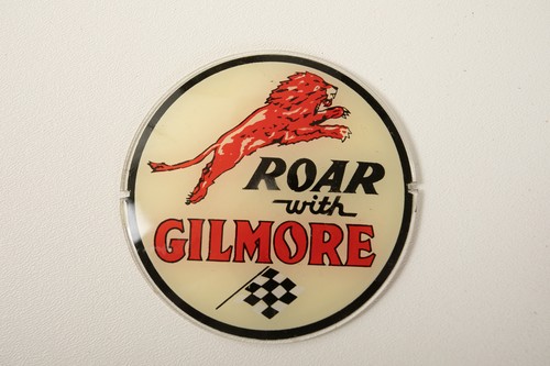 Roar with Gilmore Gasoline Plastic Globe Sign (R4A/JSF6)Service Station ...