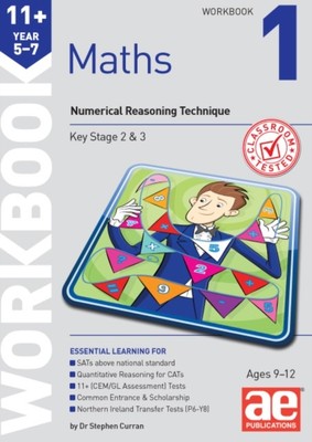 11+ Maths Year 5-7 Workbook 1 by Dr Stephen C Curran (Paperback Book)