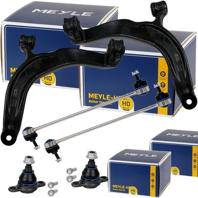 2x MEYLE HD QUERLENKER+TRAGGELENK+KOPPELSTANGE für VW T5 MULTIVAN TRANSPORTER
