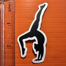 Gymnastics Silhouette Sticker Gymnastics