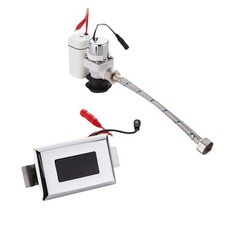 Automatic Ceramic Integrated Standing Urinals Sensor Flusher Flush Valve Kit h