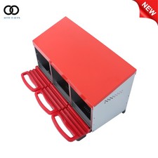 3 Hole Laying Eggs Chicken Coop Hen Nest Box Metal Chicken Nesting Boxes