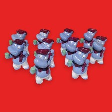 &Uuml;-Ei Figur - 10 x Sascha Sonnendeck - Happy Hippos Traumschiff - D 1992