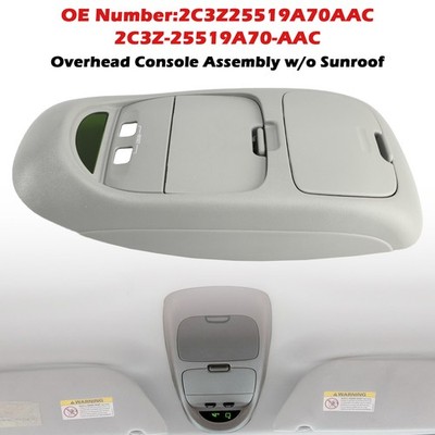 Overhead Console Assembly w/o Sunroof Gray Für Ford F250 Super Duty 2002-2004
