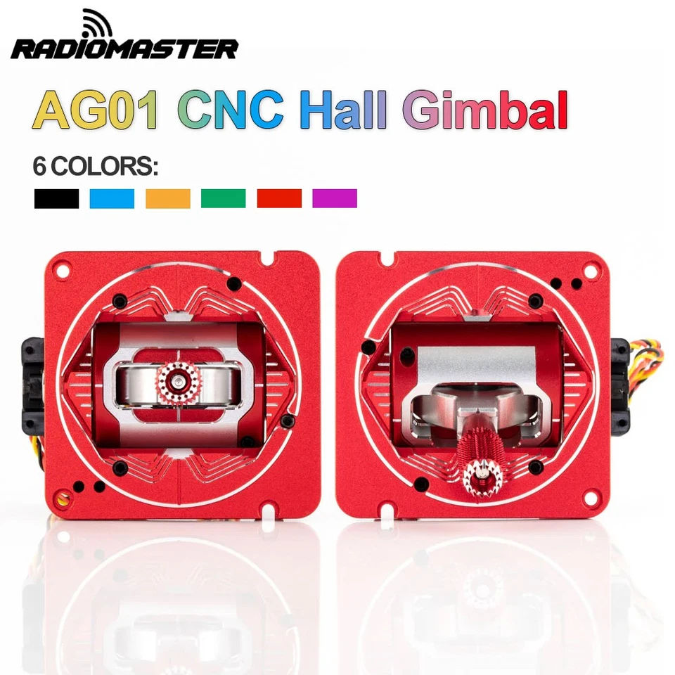 RadioMaster AG01 Full CNC Hall Gimbal For TX16S Boxer M2 Radio Transmitter - Image 4 of 4