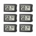 6PCS Mini Hygrometer Indoor Humidity Meter, Small Digital Thermometer Humidity