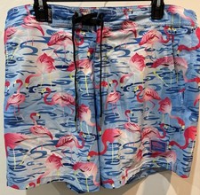 Pantalones Cortos Sunga Life Para Hombre Board Shorts Bañador Playa Surf Estampado Flamenco 36