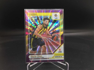 Skylar Mays 2024-25 Donruss Euroleague Purple Laser #151 /99 Beko Istanbul