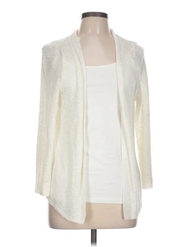 Assorted Brands Women Ivory Cardigan L