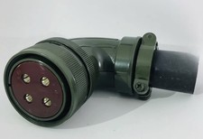 Aviation plug 4-pin MS3108B 32 17S curved VW3M5141 servo motor connector