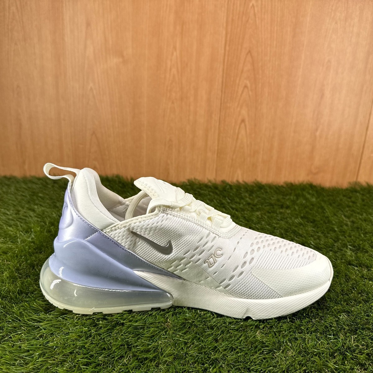 Nike Air Max 270 Sail Oxygen Purple Sneakers FB2934-100 Women's