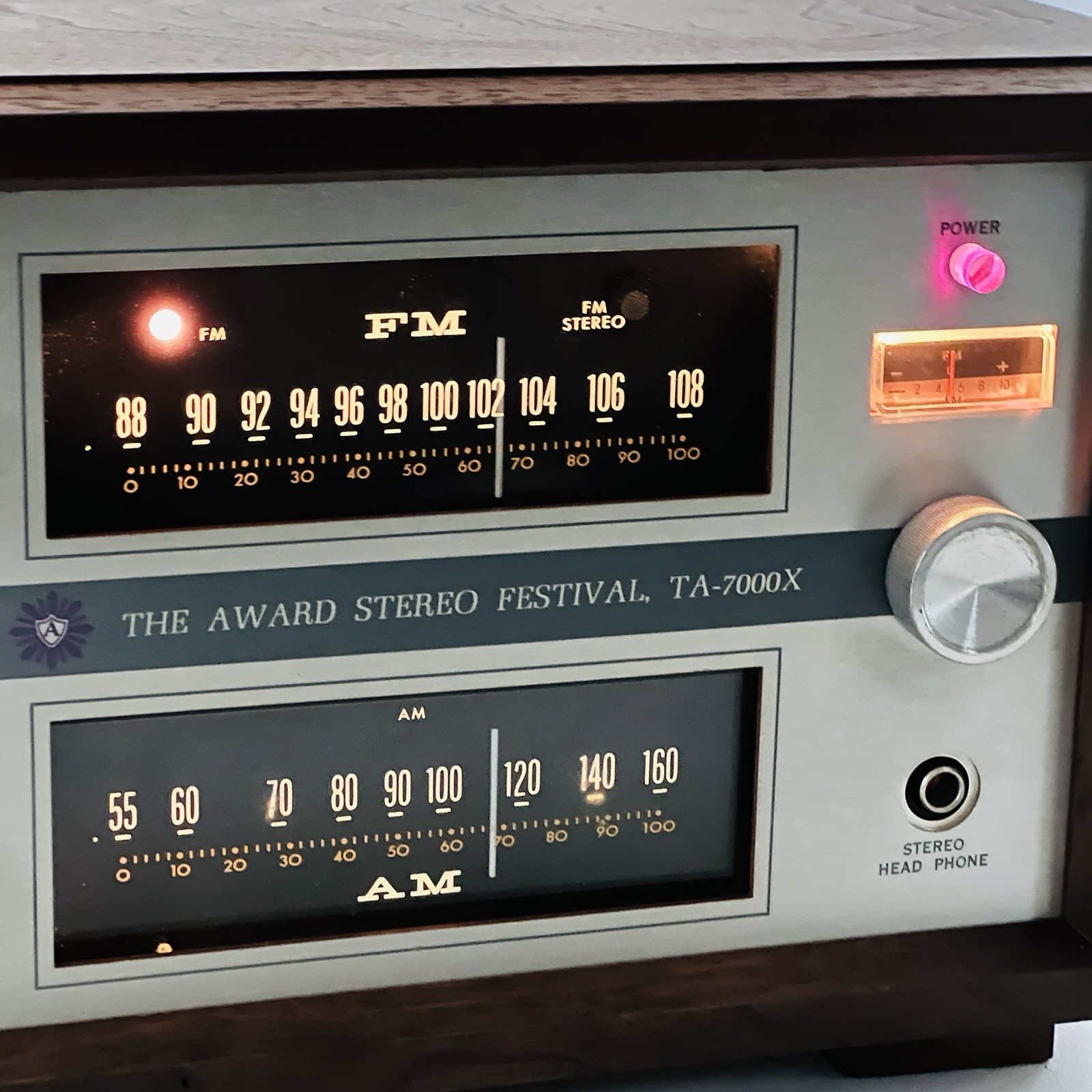 VTG RARE Harman Kardon TA-7000X Tube Stereo Receiver 70W – WORKS!