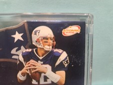 2002 Pacfic Atomic Tom Brady Card#56 Die-Cut