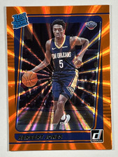 Herbert Jones Rated Rookie 2021-22 Donruss - Holo Orange Laser #207