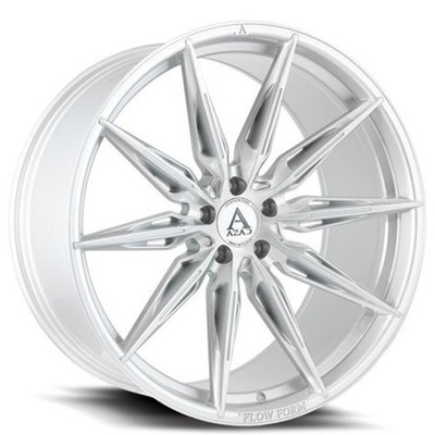 Azad Wheels AZFF02 20x9 Brushed Silver (4pcs) A2