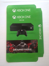 XBOX ONE GEARS OF WAR ULTIMATE ED GAMESTOP STORE PROMOTIONAL MOCK BOX DISPLAY NM