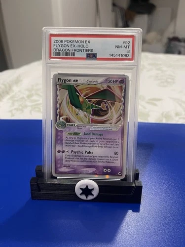 Pokemon TCG Flygon Ex Delta Species Dragon Frontiers 92/101 PSA 8 NM-MT