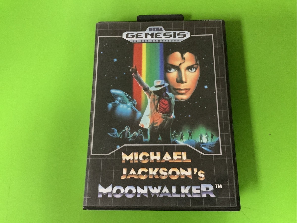 Michael Jackson's Moonwalker (Sega Genesis, 1990) No Manual Tested