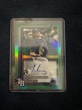 2025 Topps Baseball Series Two Green Autograph #369 Mason Montgomery /99