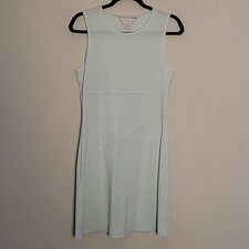 Vintage Express light blue A line dress Sz 7/8 Easter Stretchy Beachy Easter Y2K