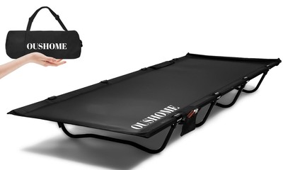 Camping Cot, Ultralight Folding Backpacking Cot, Max Supports 352lbs, Portabl...
