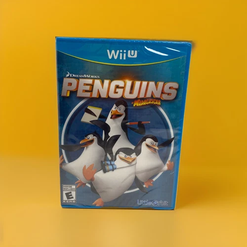 The Penguins of Madagascar (Nintendo Wii U, 2014) Brand New