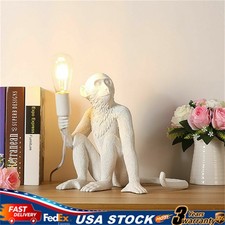 Monkey Table Lamp Desk Lamp Resin Monkey Lamp Bedroom Bedside Reading Lamp New