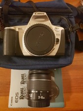 Canon EOS Rebel 2000 35mm Film Camera w/Canon 28-80mm Lens TESTED W/Bag,Instruct