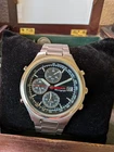 Vintage Seiko 7T32-7E60 Titanium Alarm Chronograph Black Dial Repair Project