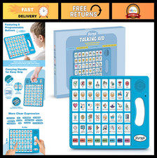 AAC Communication Device for Autism - Non-Verbal Speech Therapy Tool, 8 Buttons,