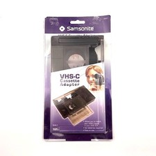 Samsonite VHS C Cassette Adapter SVA1 Watch VHS C Tapes on VHS Player