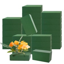 36 Pack 5.5x3.1x1.8" Floral Foam Blocks Wet Dry for Flower Arranging