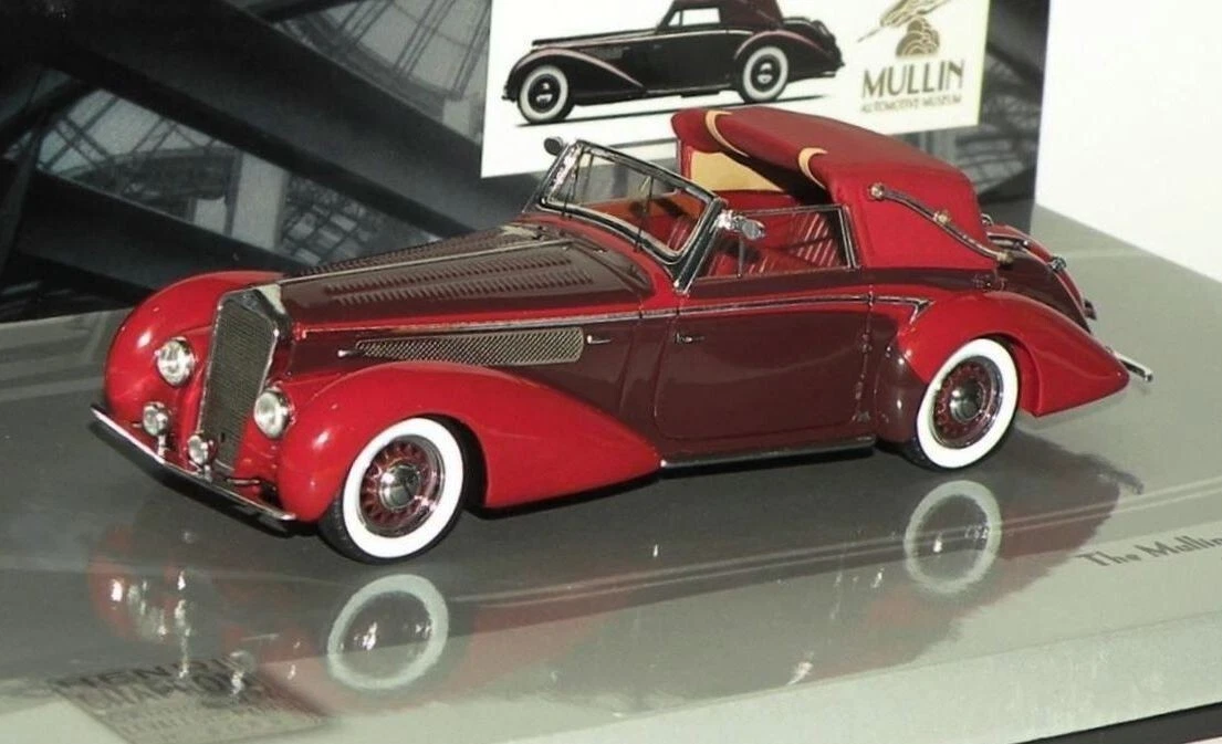 Miniature Voiture DELAGE D6 1937 - STARTER 1:43 Résine - Vintage Factory Built - Occasion Rare