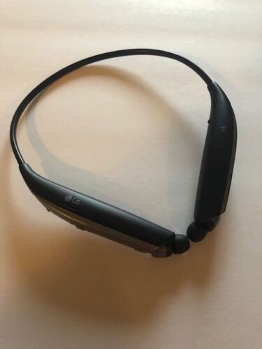 Auriculares internos inalámbricos detrás del cuello LG TONE ULTRA+ HBS-820S negros - usados - Imagen 1 de 2