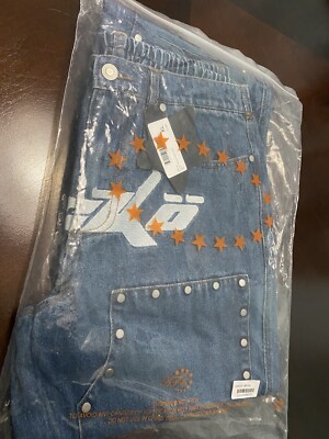 SICKÖ X AFB DOUBLE KNEE STUDDED PANTS/INDIGO | eBay