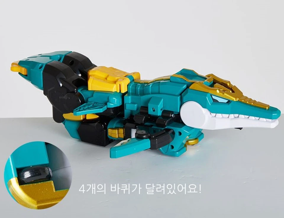 Dino Core Evolution 2 Mega D_Fighter KRONO Transformer Robot Change Mode Toy - Image 3 of 4