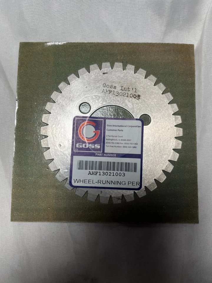 GOSS INTERNATIONAL GB.AHF13021003 ARTIKEL 013501-D2-2 - Image 2 of 2