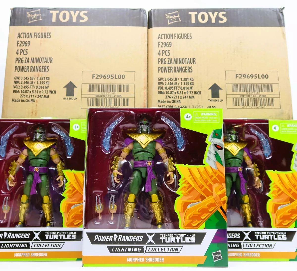 Best Buy: Power Rangers X Teenage Mutant Ninja Turtles Lightning Collection  Morphed Shredder F2969