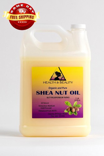 SHEA NUT OIL ORGANIC AFRICAN KARITE OIL by H&B Oils Center 100% PURE 7 LB - Picture 4 of 12
