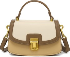 Scarleton Top Handle Purses For Women, Satchel Small, Off White/beige A 