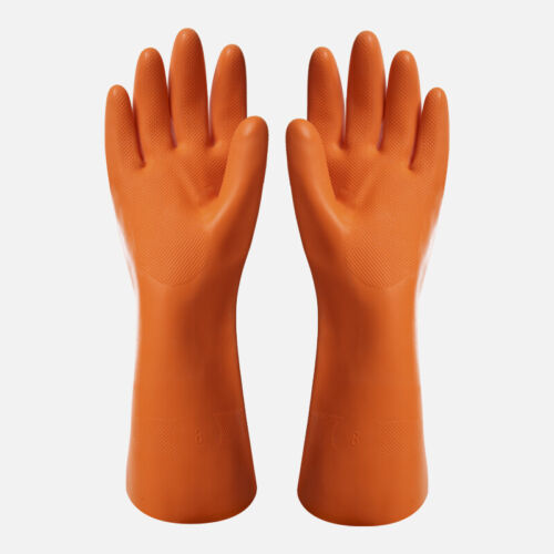 2 Pairs Latex Gloves Household Garden Labor Cleaning Work Gloves Random Color - Picture 5 of 12