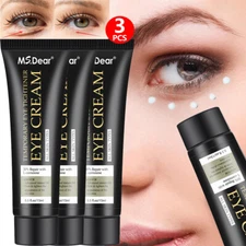 3PCS Temporary Tightener Eye Cream Instant Reduces Under Eye Bags Dark Circles