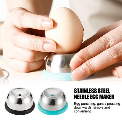 Egg Piercer Steel Needle Egg Punch,Hole Seperater Kitchen Bakery M3P0