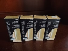 Lot Of 4 SensatioNail Invincible Gel Nail Polish Color Little Gold Dress # 71689