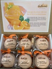 Orange Sherbet 6-pack Bath Bomb Gift Set