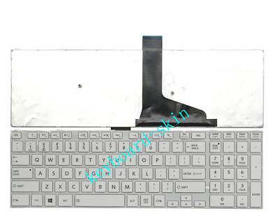 Tastiera Toshiba Satellite Tastiera Sostitutiva Originale Per Laptop Toshiba Satellite C50-C, C55T-C, Nera, Layout USA Tastiera QWERTY Toshiba L50-C - Foto 7